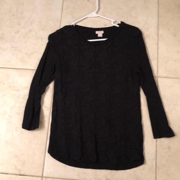 J. Crew Tops - J Crew 3/4 length top